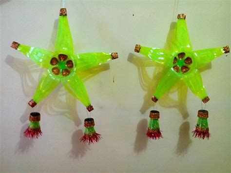 DIY# 24 Christmas Lantern / Parol Made of Recycled Plastic Bottle ...