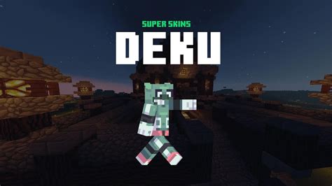 Amazing Deku Minecraft Skin ⚡ Download and Install Links ⚡ Deku Skin for Minecraft Gallery - YouTube