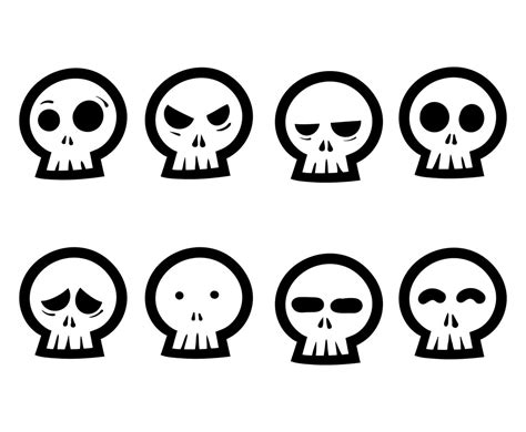 Free Cartoon Skull Vectors Vector Art & Graphics | freevector.com