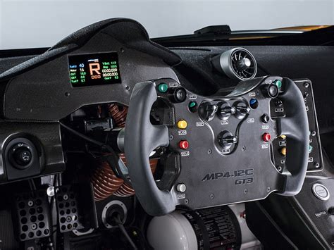 HD wallpaper: 12c, 2013, dash, gt3, interior, mclaren, steering, supercar | Wallpaper Flare