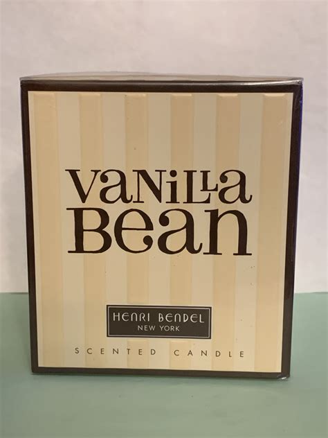 Henri Bendel Vanilla Bean Large Full Size Candle