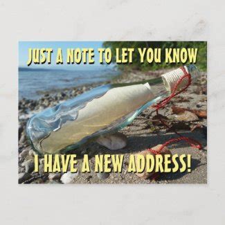 Funny Change of Address Cards to let people know you've moved