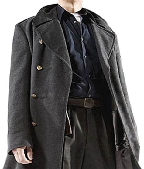 Torchwood Captain Jack Harkness Coat | John Barrowman Wool Blend Coat