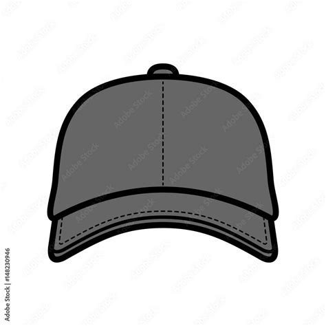 Cartoon Hat Vector Illustration Stock Vector | Adobe Stock