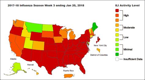 CDC Update: the Flu Is Everywhere – Where Does Your State Fall ...