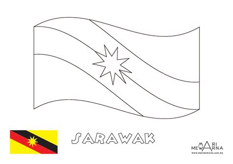 Mewarna Bendera Negeri Di Malaysia Tanpa Warna - Komik Geng Klik Hari ...