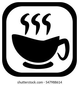 Blue Coffee Tea Icon Stock Vector (Royalty Free) 547988605 | Shutterstock