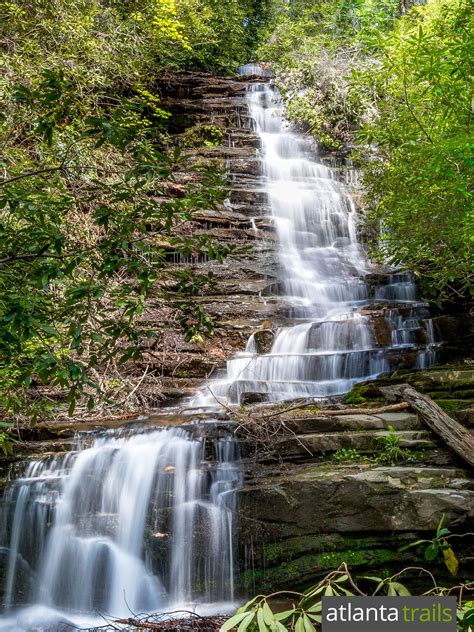 Angel Falls Trail: Hiking Lake Rabun Beach to double waterfalls | Georgia waterfalls, Waterfall ...