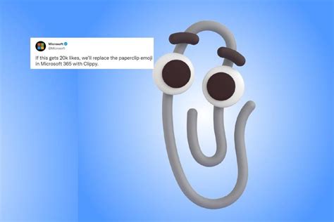 Remember Clippy From Microsoft Office? He Maybe Making a Comeback