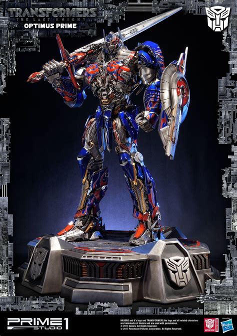 Transformers The Last Knight Optimus Prime Statue by Prime 1 Studio | ActionFiguresDaily.com