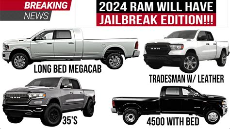 2024 RAM Update: Jailbreak Is Now Available For Full Size & Heavy Duty ...