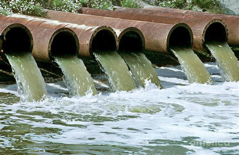 Polluted Industrial Effluent Discharging To Canal Photograph by Science Photo Library - Pixels