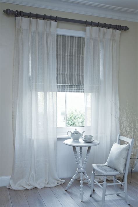 Top 15 of Matching Curtains and Roman Blinds