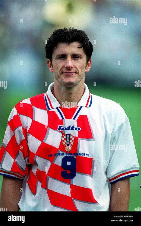 DAVOR SUKER CROATIA 26 June 1998 Stock Photo - Alamy