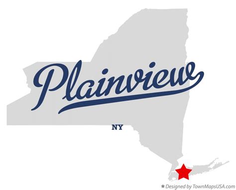 Map of Plainview, NY, New York