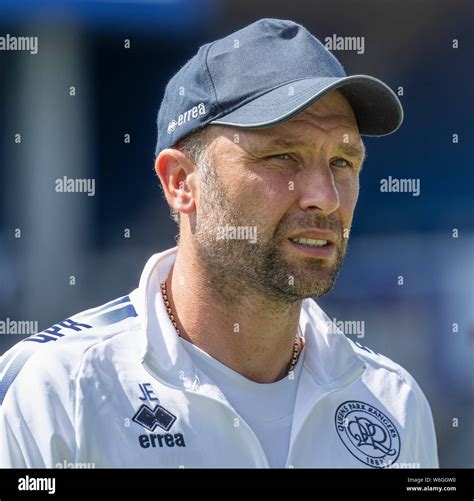 Portrait of QPR FC Assistant Manager and former interim Manager John ...