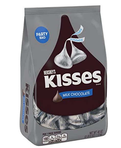 Amazon: HERSHEY'S Kisses Chocolate Candy, 40 Ounce Bulk Candy for $5.19 ...