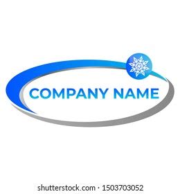 Snow Logo Design Company Vector Branding Stock Vector (Royalty Free ...