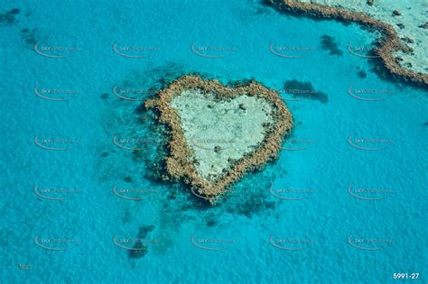 Heart Reef Aerial Photography