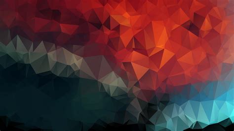 triangles, geometric, mosaic 4k Wallpaper 4K