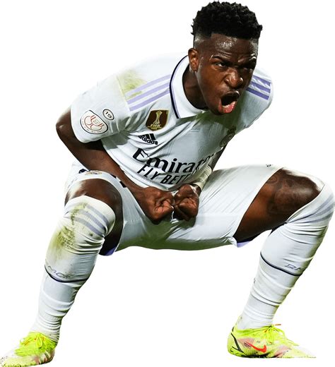 Vinícius Júnior Real Madrid football render - FootyRenders