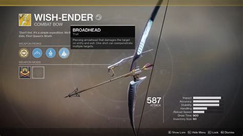 'Destiny 2' Wish-Ender Guide - How to Get the Exotic Bow in Shattered ...