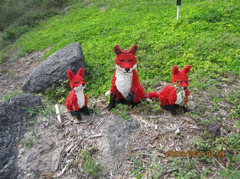 Pin by Marist College on Go Red Foxes | Lego animals, Red fox, Lego ...