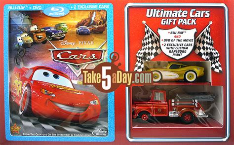 Take Five a Day » Blog Archive » Disney Pixar CARS: Pre-Order Blu Ray ...