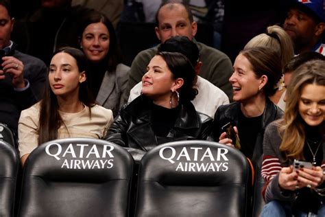 SELENA GOMEZ at LA Lakers vs Brooklyn Nets Game at Barclays Center in ...