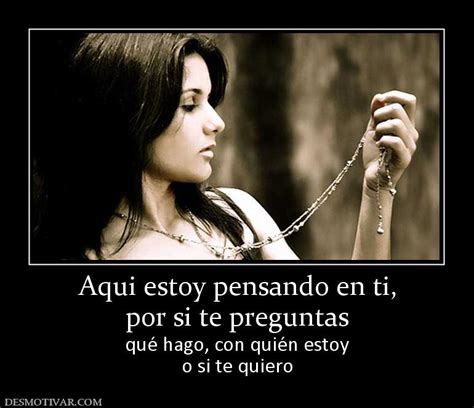 Imágenes de amor con frases siempre estoy pensando en ti | Imagenes de ...