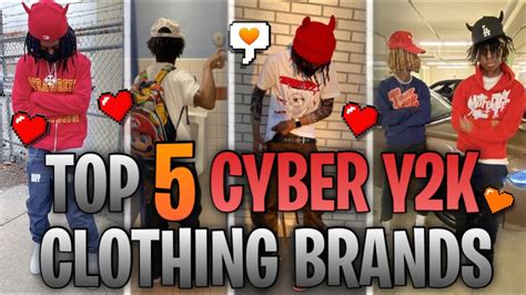 5 Best CYBERY2K Clothing Brands - YouTube