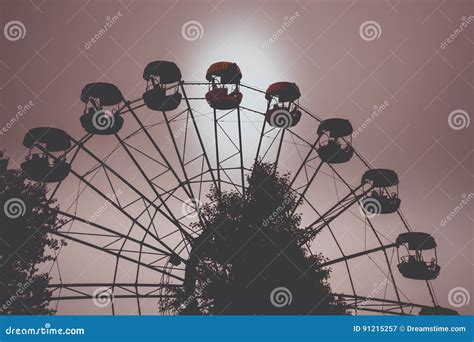 Ferris wheel Chernobyl stock image. Image of damage, legendary - 91215257