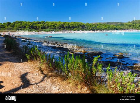 Sakarun beach, Dugi otok Stock Photo - Alamy