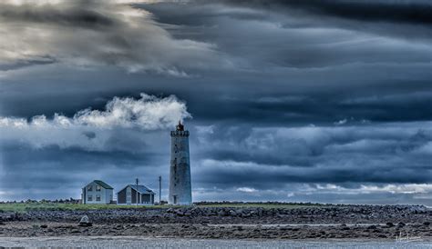 Grótta Island Lighthouse, Reykjavík, Iceland