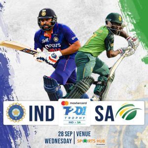 India Vs South Africa Cricket Live Telecast Channels, OTT Application And Schedule