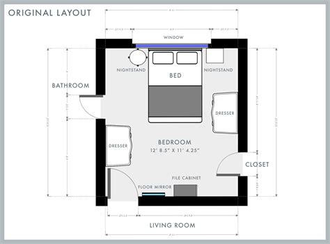 Ryann’s Bedroom Layout Design Agony: Can An Adult Bedroom Have A Bed In ...