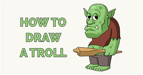 How To Draw A Troll Really Easy Drawing Tutorial | Images and Photos finder