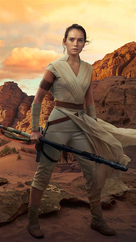 Daisy Ridley as Rey in Star Wars The Rise of Skywalker 2019 Wallpapers | HD Wallpapers | ID #28584