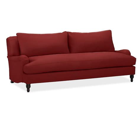 Carlisle Upholstered Sofa with Bench Cushion - Sectional Sofas - Living ...