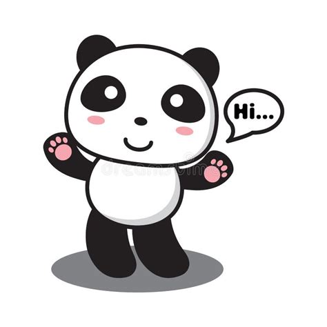 Style Expressions of Cute Panda Stock Vector - Illustration of funny ...