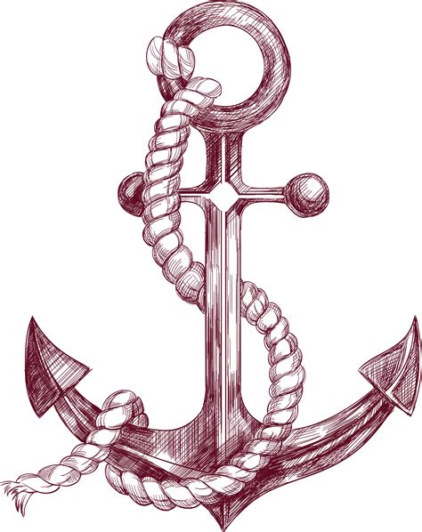 sailor drawing anchor #238 | Desenho de tatuagem de âncora, Âncora desenho, Tatuagens náuticas