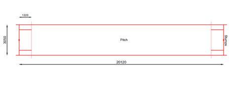 Cricket Pitch (Dimensions & Free Dwg.) - layakarchitect