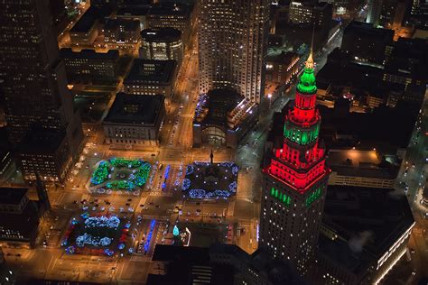 Downtown Cleveland at Christmas