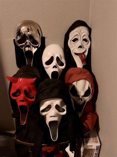 Ghostface mask collection : r/Masks