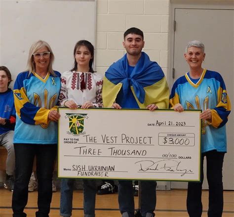 St Joseph-Scollard Hall Bears standing tall with Ukraine | Elliot Lake Standard