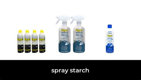 50 Best spray starch 2022 - After 216 hours of research and testing.