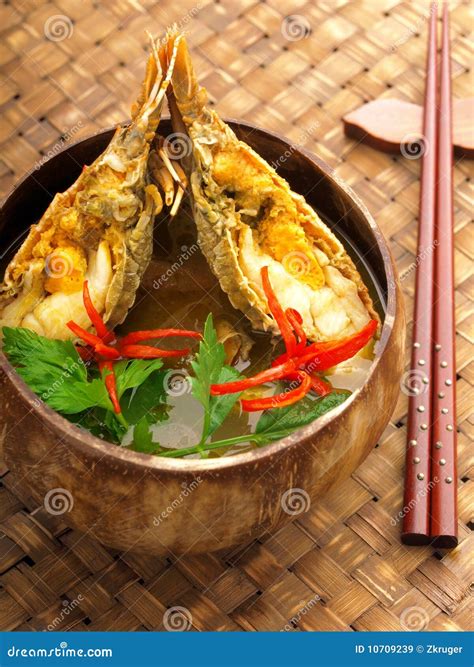 Asian crayfish curry stock image. Image of seafood, slipper - 10709239