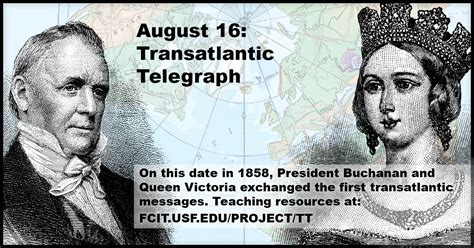 August 16: Transatlantic Telegraph | FCIT