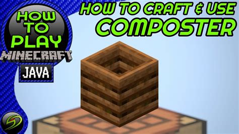 Composter - Minecraft Block Guide - YouTube