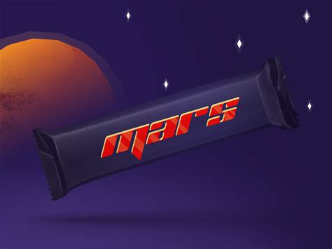 Mars bar package redesigned | Weekly Warm-ups by EJ Demerre on Dribbble